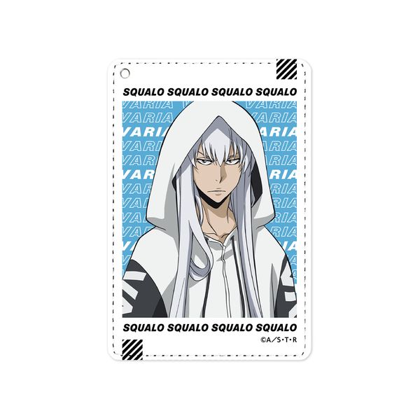 グッズ 家庭教師ヒットマンreborn 描き下ろしイラスト スペルビ スクアーロ ストリートver 1ポケットパスケース 21年6月出荷予定分 アルマビアンカ キャラアニ Com