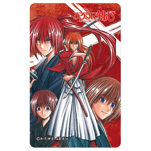 グッズ るろうに剣心 Icカードステッカー 緋村剣心 歴代集合 21年4月出荷予定分 ティーズファクトリー キャラアニ Com