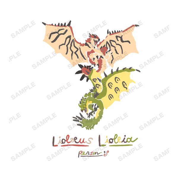 アパレル モンスターハンター Person Sコラボ リオレウス リオレイア Tシャツメンズ サイズ Xl 21年4月出荷予定分 アルマビアンカ キャラアニ Com