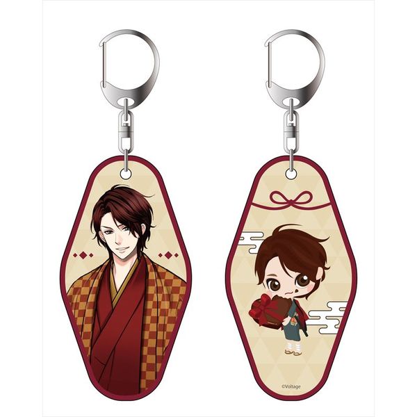グッズ 天下統一恋の乱 Love Ballad 華の章 両面ルームキーホルダー 織田信長 Cafe Ver 21年5月出荷予定分 コンテンツシード キャラアニ Com
