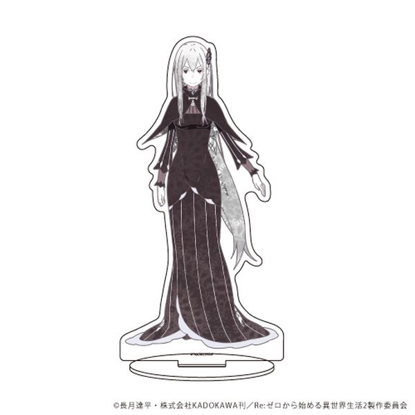 グッズ Re ゼロから始める異世界生活 キャラアクリルフィギュア 10 エキドナ 21年5月出荷予定分 A3 キャラアニ Com