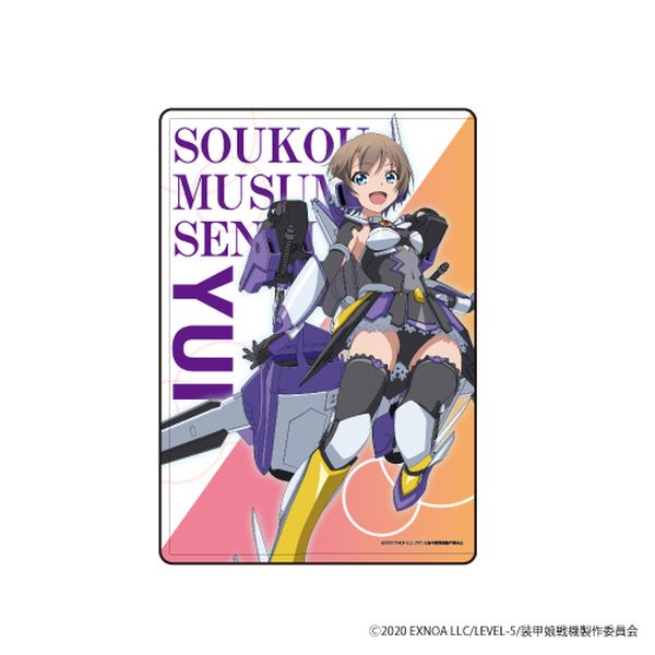 グッズ 装甲娘戦機 キャラクリアケース 02 ユイ ｌｂｘユニットver 21年5月出荷予定分 A3 キャラアニ Com