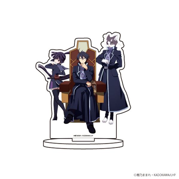 グッズ ログ ホライズン 円卓崩壊 キャラアクリルフィギュア 01 シロエ アカツキ にゃん太 21年6月出荷予定分 A3 キャラアニ Com