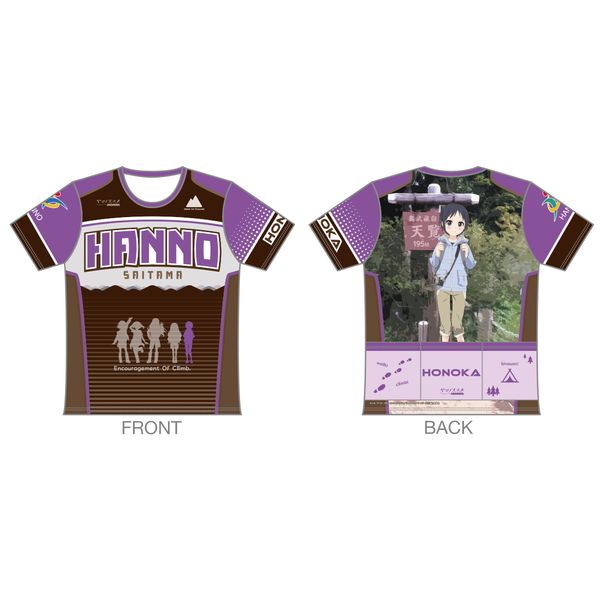 アパレル ヤマノススメ サードシーズン ツーリングtシャツ 黒崎ほのかver M 21年6月出荷予定分 アウローラ キャラアニ Com