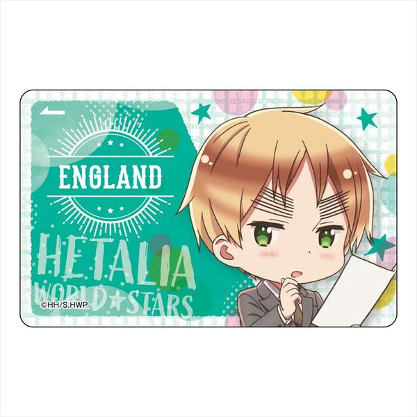 グッズ ヘタリア World Stars Icカードステッカー イギリス 21年8月出荷予定分 ティーズファクトリー キャラアニ Com