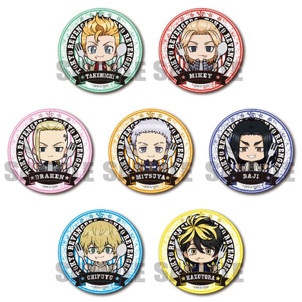 アパレル 東京リベンジャーズ トレーディング缶バッジ ごちきゃら 1box 21年7月出荷予定分 ベルハウス キャラアニ Com