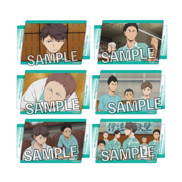 アパレル ハイキュー トレーディングアクリルバッジ 青葉城西高校 Box B 1box 21年9月出荷予定分 Proof キャラアニ Com