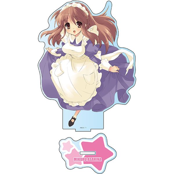 グッズ 涼宮ハルヒシリーズ デカアクリルスタンド 朝比奈みくる 21年9月出荷予定分 コンテンツシード キャラアニ Com
