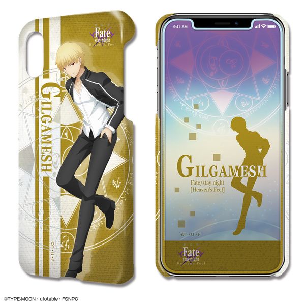 グッズ 劇場版 Fate Stay Night Heaven S Feel Iphone X Xsケース 保護シート デザイン08 ギルガメッシュ 21年8月出荷予定分 ライセンスエージェント キャラアニ Com
