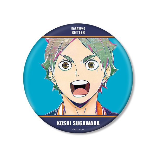 アパレル ハイキュー To The Top 菅原孝支 Ani Art 第4弾 Big缶バッジ 21年10月出荷予定分 アルマビアンカ キャラアニ Com