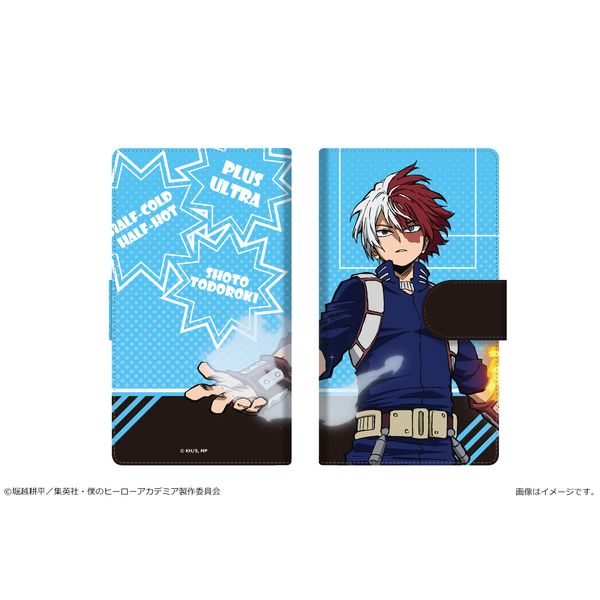 グッズ 僕のヒーローアカデミア ダイアリースマホケース For マルチサイズ M Vol 2 04 轟焦凍 21年8月出荷予定分 ショウワノート キャラアニ Com
