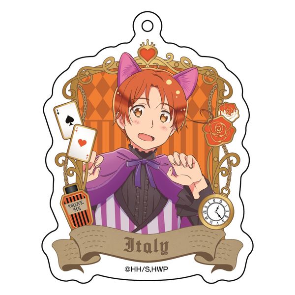 グッズ ヘタリア World Stars アクリルキーホルダー 不思議の国のアリスver 1イタリア 21年9月出荷予定分 メディコス エンタテインメント キャラアニ Com