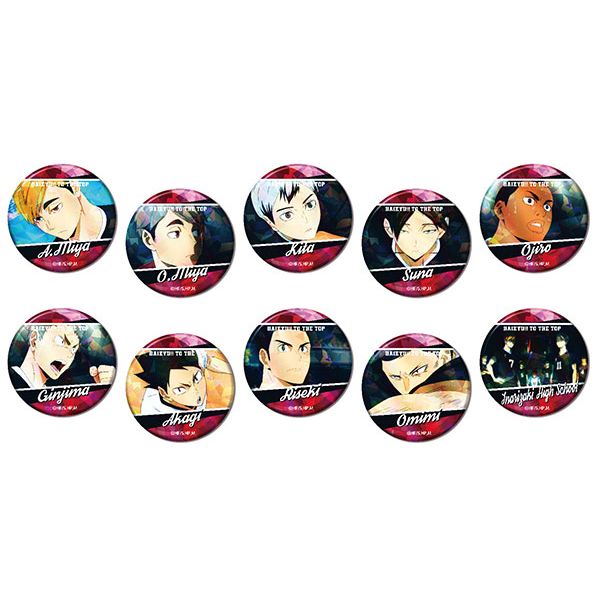 アパレル ハイキュー To The Top キラッとcanバッジ 稲荷崎高校box 1box 21年10月出荷予定分 タカラトミーアーツ キャラアニ Com