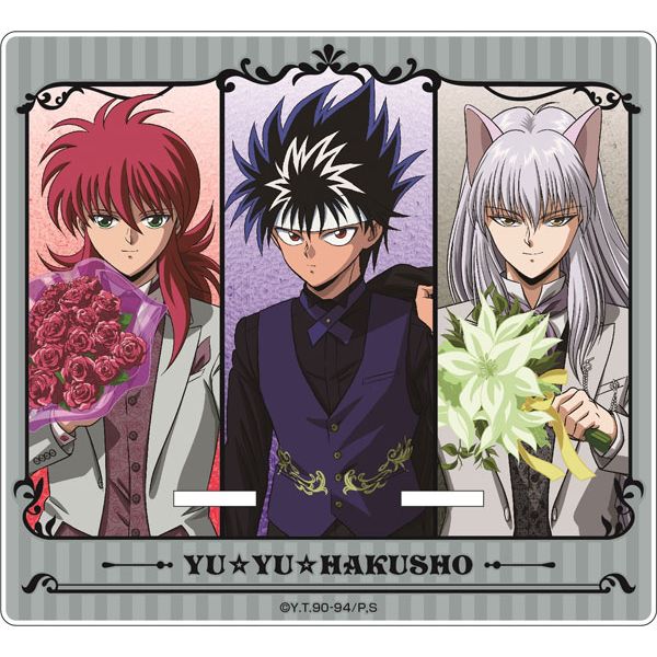 グッズ 幽 遊 白書 描き下ろしアクリルマルチスタンド タキシードver 2 蔵馬 飛影 妖狐蔵馬 22年1月出荷予定分 メディコス エンタテインメント キャラアニ Com