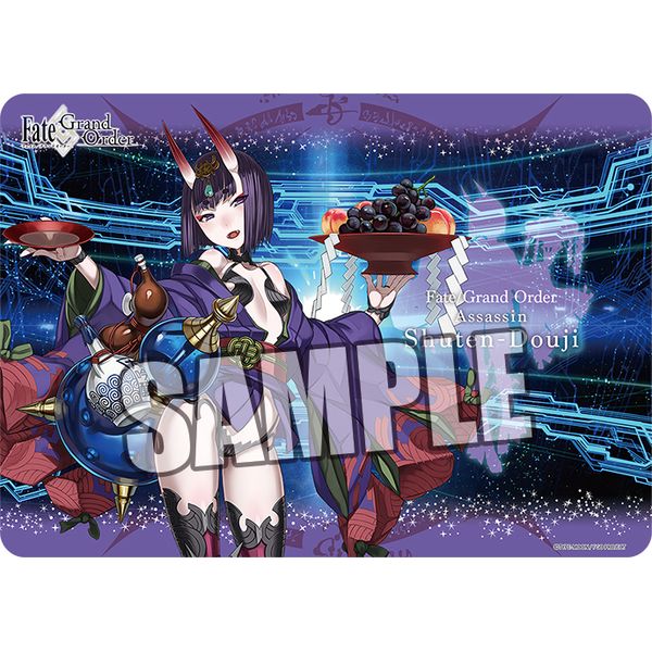 グッズ Fate Grand Order キャラクター万能ラバーマット アサシン 酒呑童子 22年1月出荷予定分 ブロッコリー キャラアニ Com
