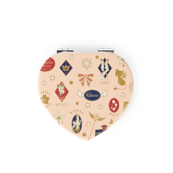 グッズ カードキャプターさくら クリアカード編 ハート型折りたたみミラー ピンク 22年2月出荷予定分 アルマビアンカ キャラアニ Com