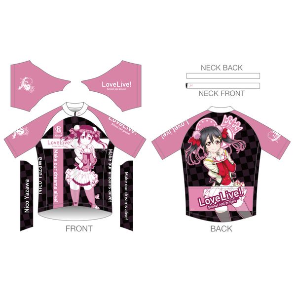 アパレル ラブライブ サイクルジャージ 矢澤にこ 2nd Ver 2 0 3xl 22年2月出荷予定分 アウローラ キャラアニ Com