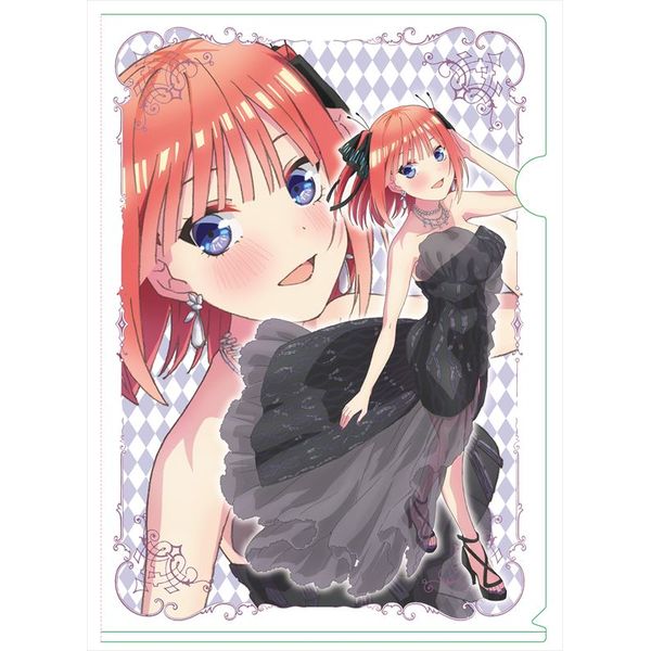 グッズ 五等分の花嫁 クリアファイル 中野二乃 黒ドレス 22年1月出荷予定分 シーズナルプランツ キャラアニ Com