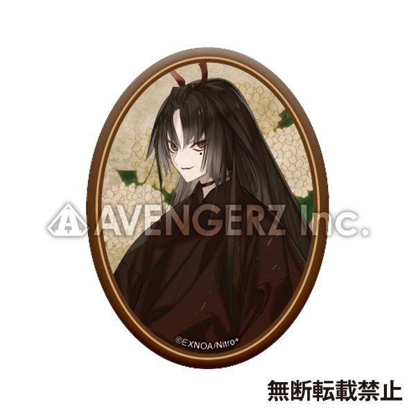 アパレル 刀剣乱舞 Online 華こよみ絵巻 缶バッジ 楕円 小烏丸 22年3月出荷予定分 アヴェンジャーズ キャラアニ Com