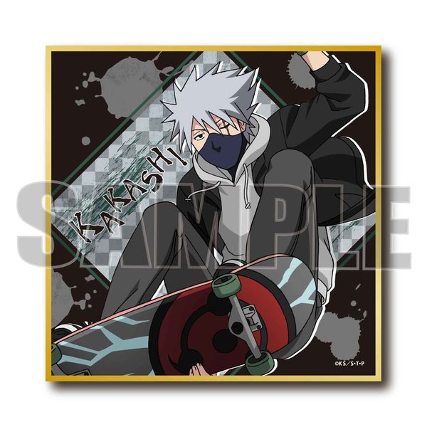 グッズ Naruto ナルト 疾風伝 ミニ色紙 スケーターver はたけカカシ 22年3月出荷予定分 ベルハウス キャラアニ Com
