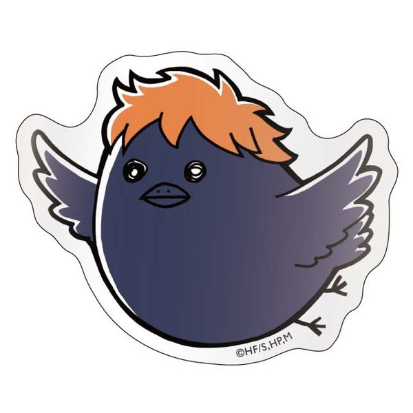 グッズ ハイキュー キャラスタムステッカー 日向翔陽 グルマンディーズ キャラアニ Com