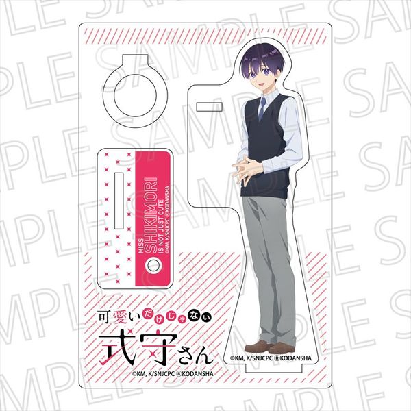 グッズ 可愛いだけじゃない式守さん アクリルペンスタンド 和泉くん Sr Gym キャラアニ Com