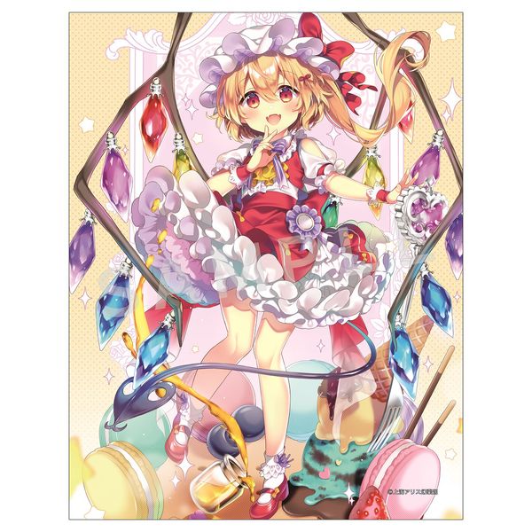 グッズ 東方project クリエイターズ F8キャンバスアート 1 フランドール スカーレット Illust 栗栖 歳 アキバホビー 株式会社イザナギ キャラアニ Com