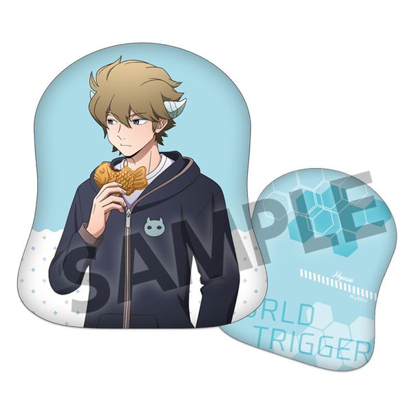 グッズ ワールドトリガー 描き下ろしむにゃもちクッション ヒュース 日常 Ver ホビーストック キャラアニ Com