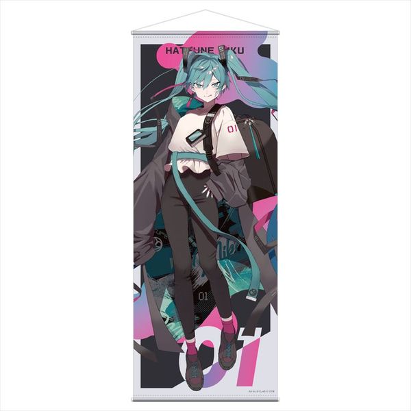 初音ミク 等身大タペストリー 39Culture 2020 Fes（ちゅらミク