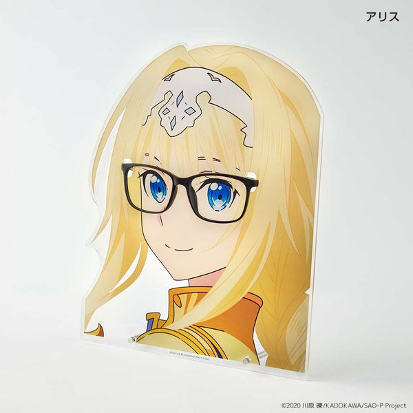 アパレル ソードアート オンライン キャラメガネスタンド アリス カルチュア エンタテインメント キャラアニ Com