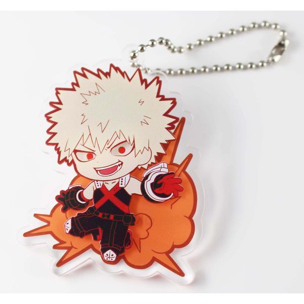 グッズ 僕のヒーローアカデミア きょろきょろアクリルキーホルダー 爆豪勝己 キャラアニ キャラアニ Com