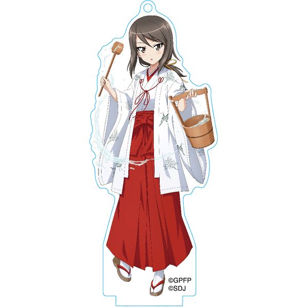 グッズ ガールズ パンツァー 戦車道大作戦 アクリルスタンドキーホルダー 巫女服ver おみくじ付き ミカ キャラアニ キャラアニ Com グッズ ガールズ パンツァー 戦車道大作戦 アクリルスタンドキーホルダー 巫女服ver おみくじ付き ミカ キャラアニ キャラアニ Com