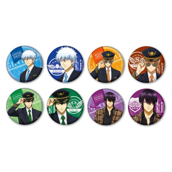 銀魂　缶バッジ〜忘れたくない思い出がある〜　vol.1、vol.2 7点セット 銀魂 缶バッジ～忘れたくない思い出がある～vol．1 | オンライン
