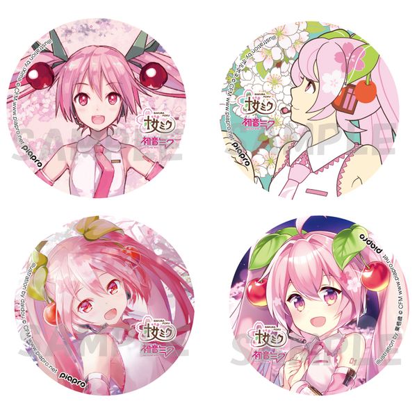 桜ミク ポップアップ[定休日以外毎日出荷中] ロフト 缶バッジ 初音ミク